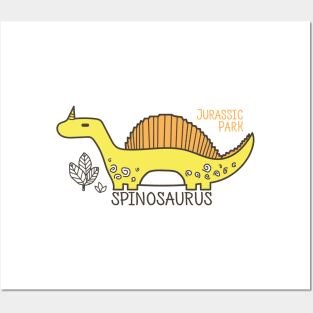 Dinosaur spinosaurus Posters and Art